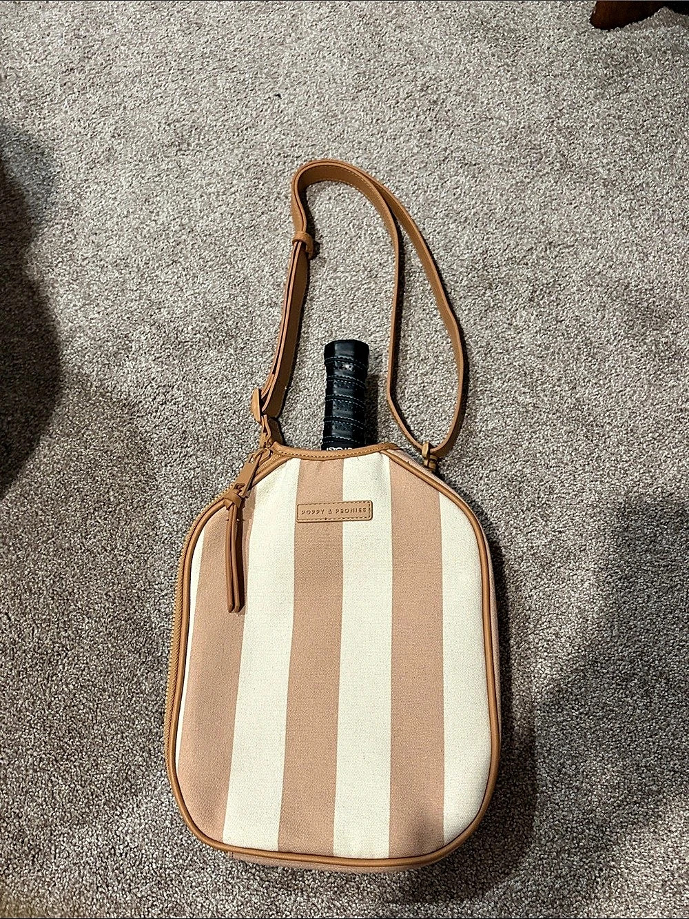 Poppy & Peonies Pickleball Paddle Bag
